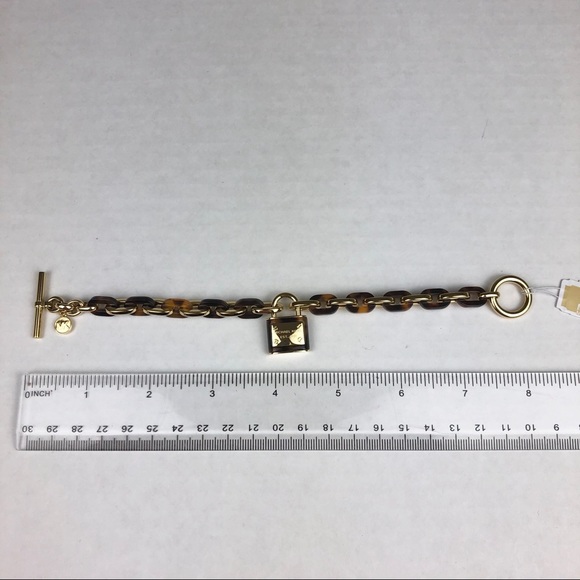 Michael Kors Brilliance Padlock Chunky Bracelet - Picture 2 of 7